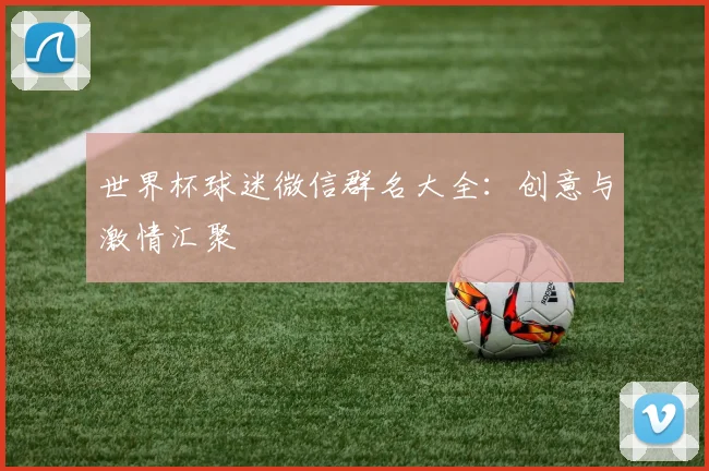 世界杯球迷微信群名大全:创意与激情汇聚